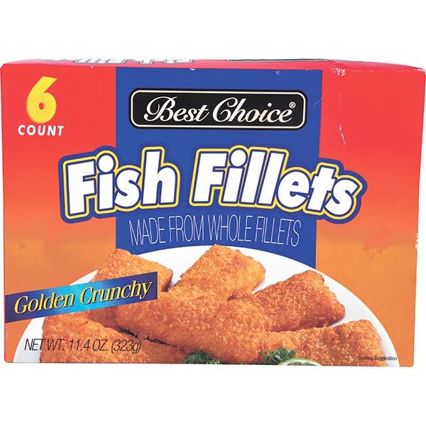 Best Choice Crunchy Fish Portions - 19 Ounces - Green Hills Grocery - 5th Avenue - Delivered by Mercato