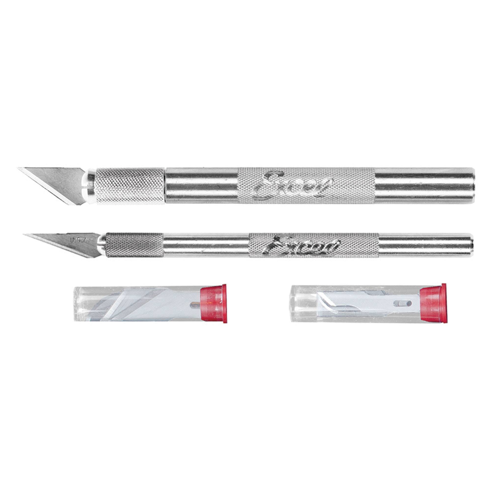 Excel Hobby Knife Set - with 10 Blades, 2ct
