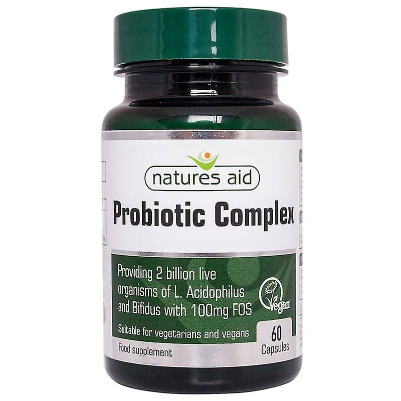 Nature's Aid Probiotic Complex Food Supplement - 60 Capsules