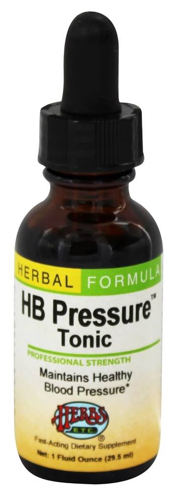 Herbs Etc HB Pressure Tonic - 29.5ml