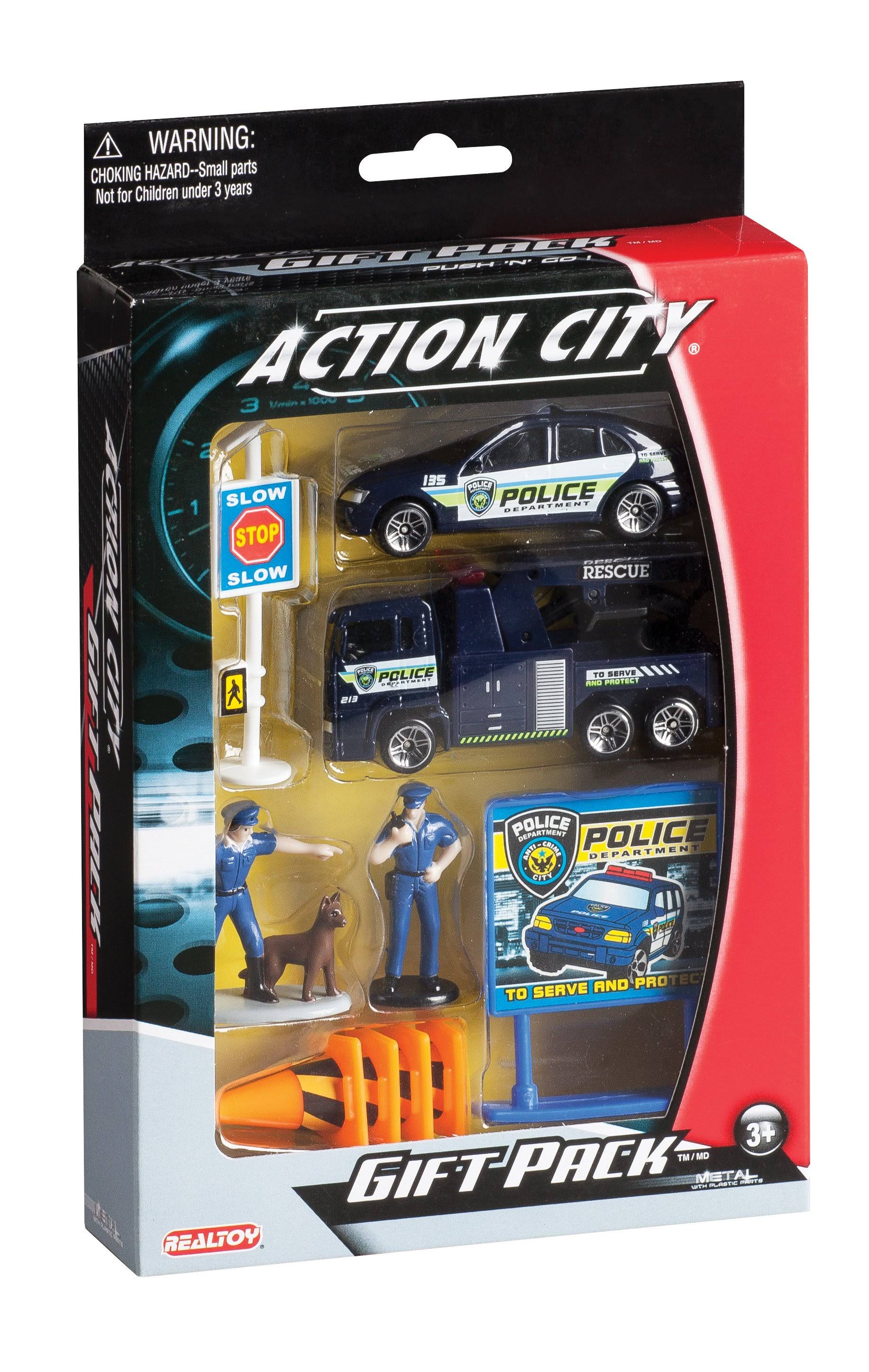 Daron Worldwide Trading Action City Police Department - 10 Pieces