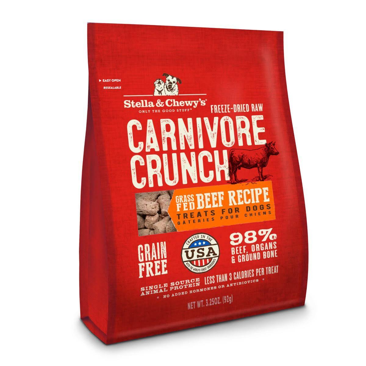 Stella and Chewy's Freeze-Dried Raw Carnivore Crunch - Beef Recipe