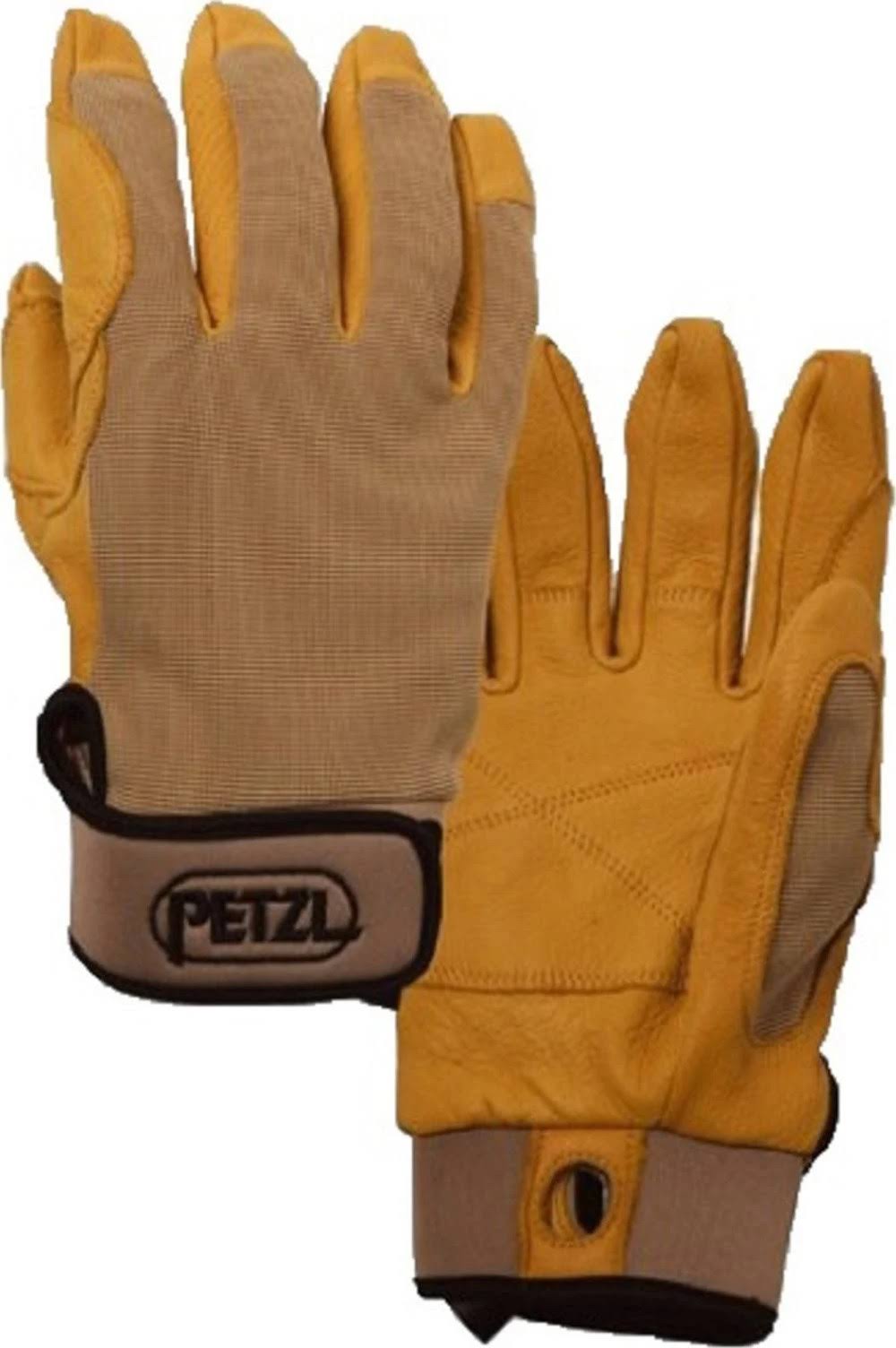 Petzl Cordex Belay/Rappel Glove, Tan, L