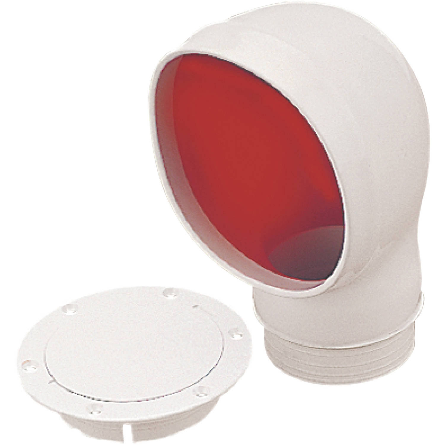 Seadog PVC Standard Profile Cowl Vent and Snap on Deck Plate | Boating & Fishing | Delivery Guaranteed | 30 Day Money Back Guarantee