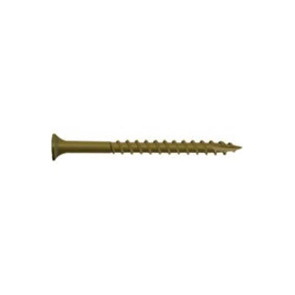 NATIONAL NAIL 356134 350CT 2 by 8-Inch Tan Deck Screw 