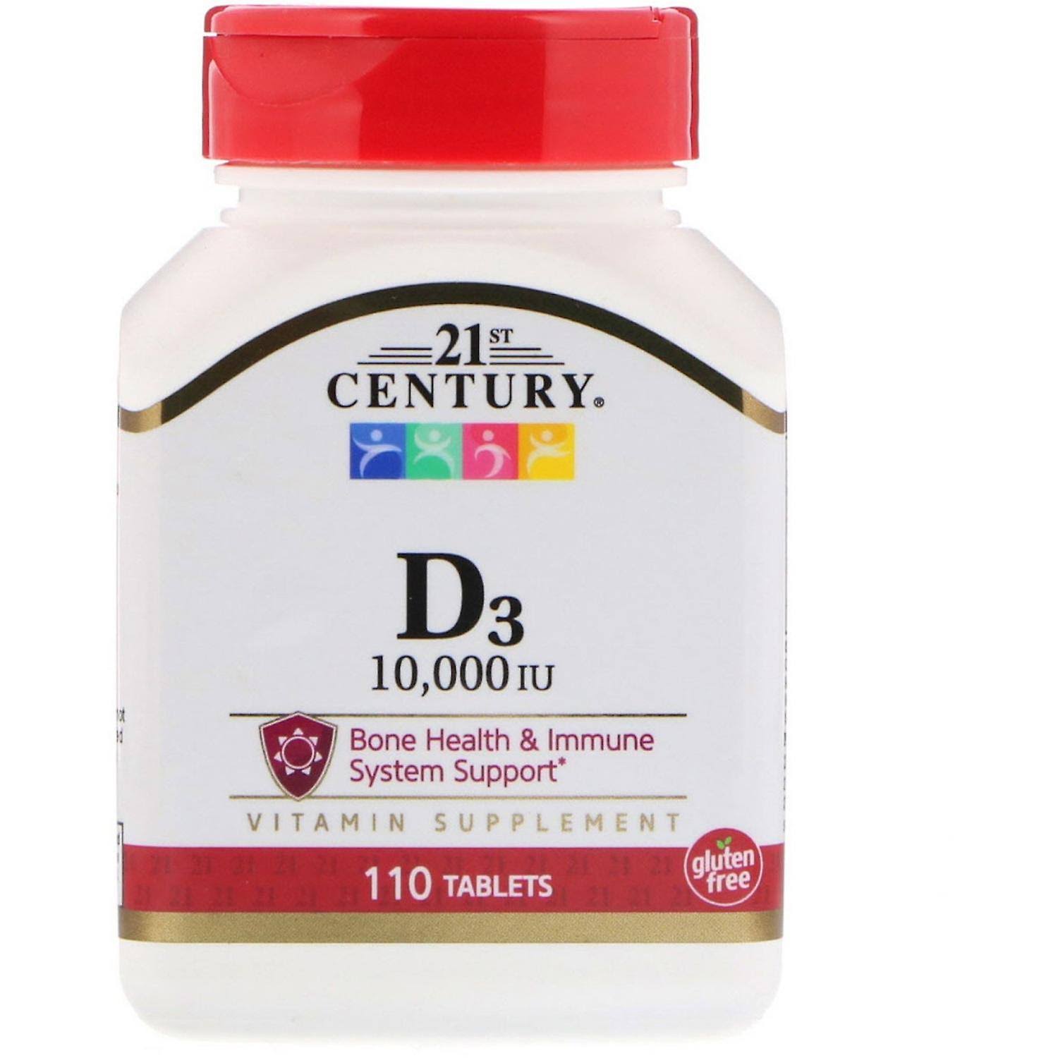 21st Century Ultra Strength D3 10 000 IU Vitamin Supplement - 110ct