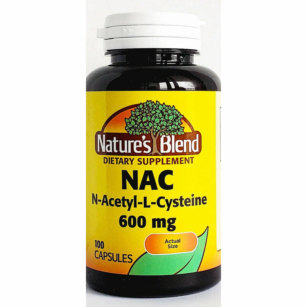 Nature's Blend NAC 600mg Capsules - x100