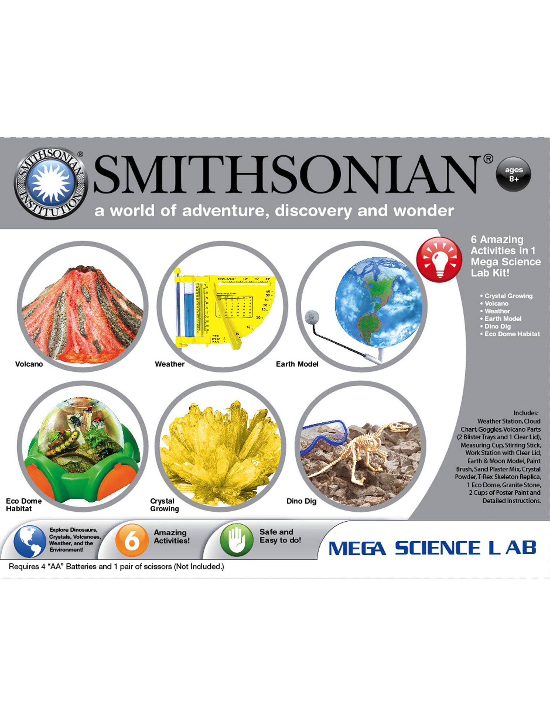 Smithsonian Mega Science Lab Set - 6 Kits