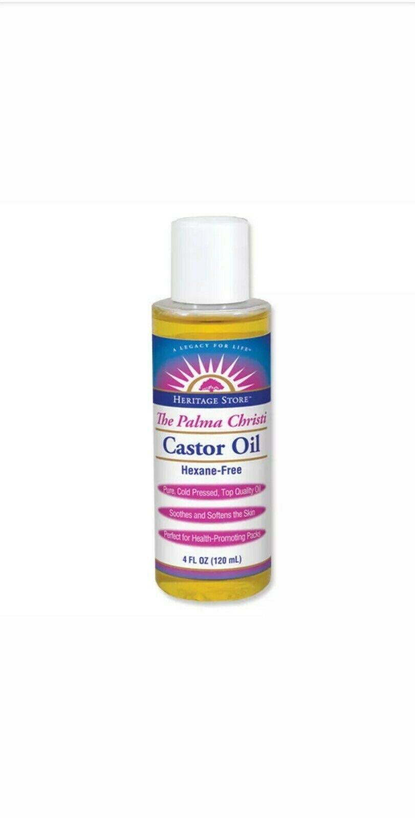 Heritage Store - Castor Oil - 4 fl. oz (120 ml)