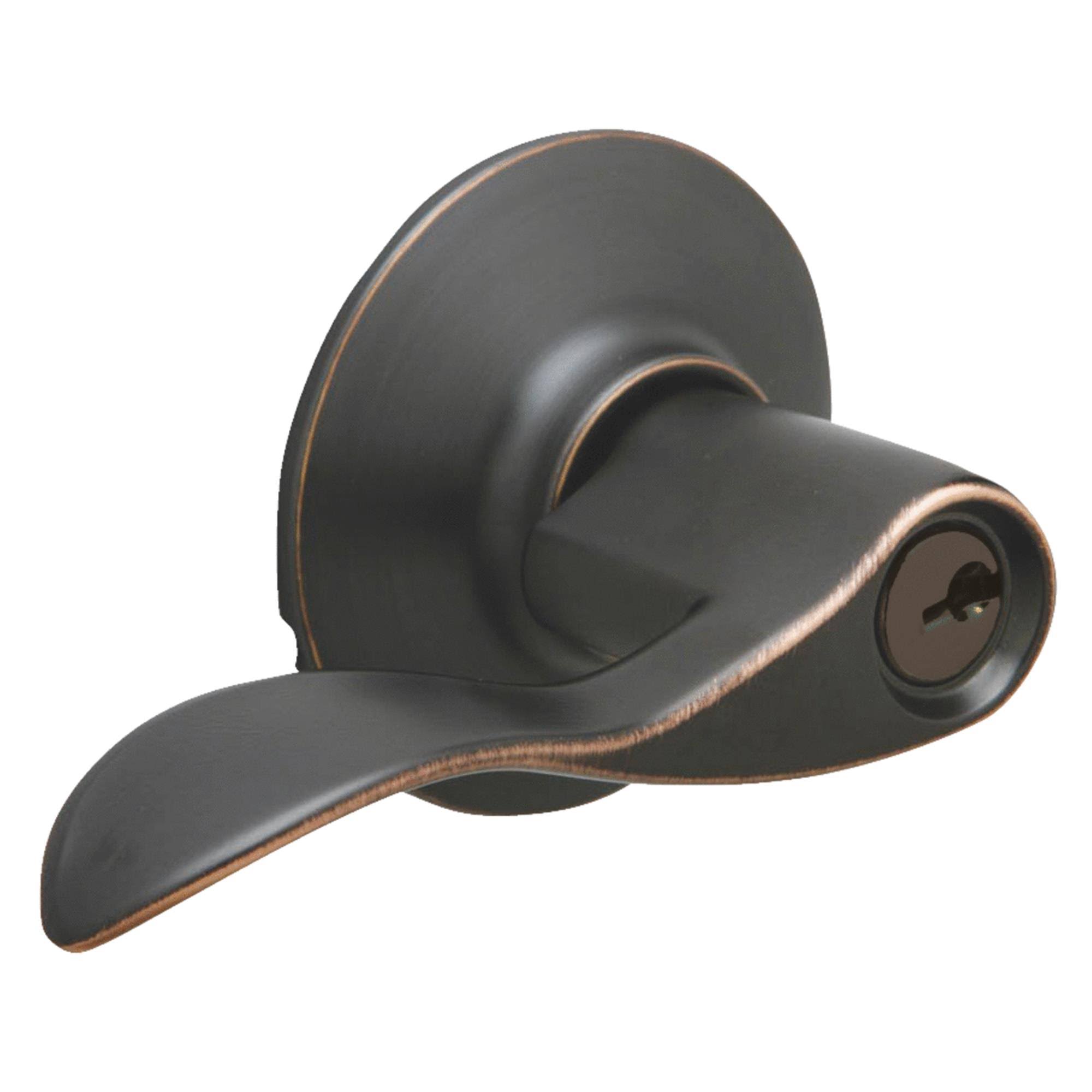 Schlage F51VACC716 Accent Entry Lever - Aged Bronze