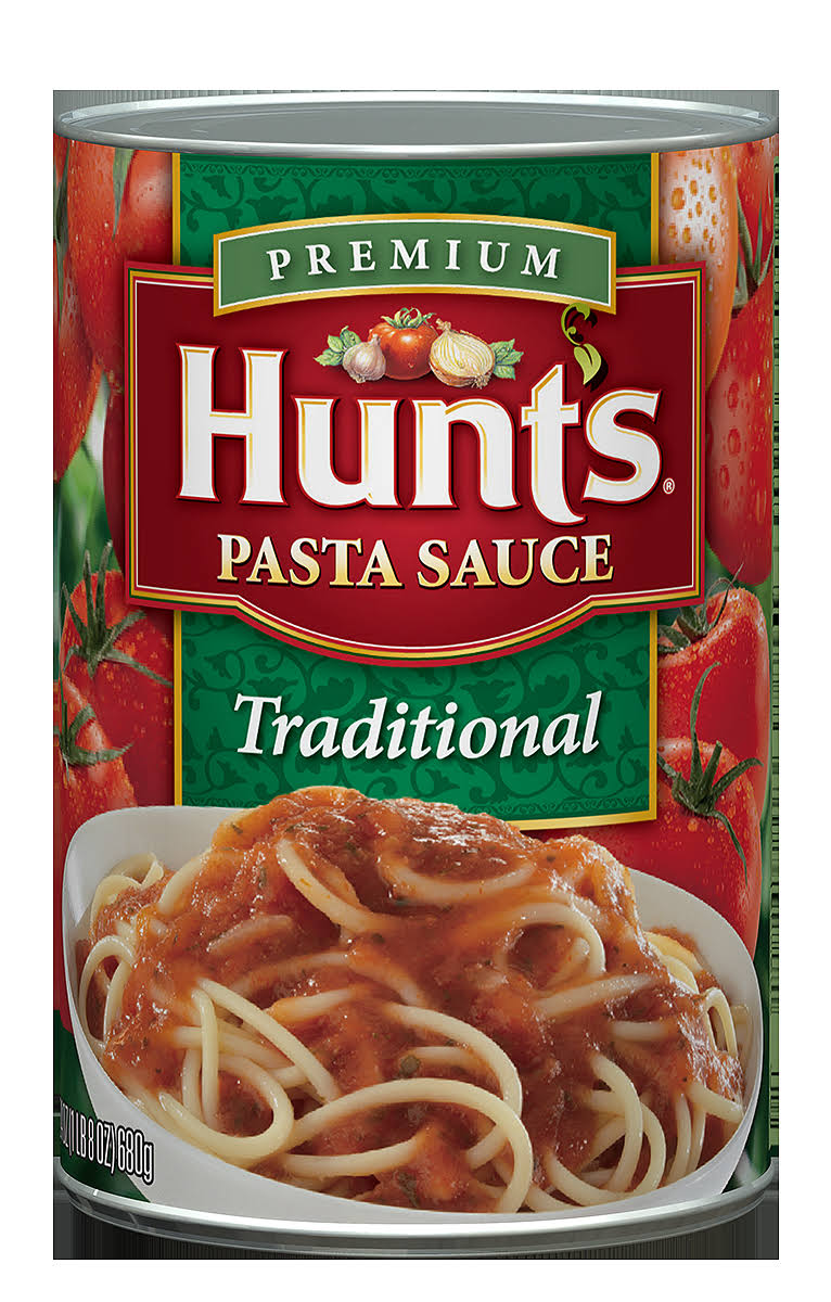 Hunts Premium Pasta Sauce - Traditional, 24oz