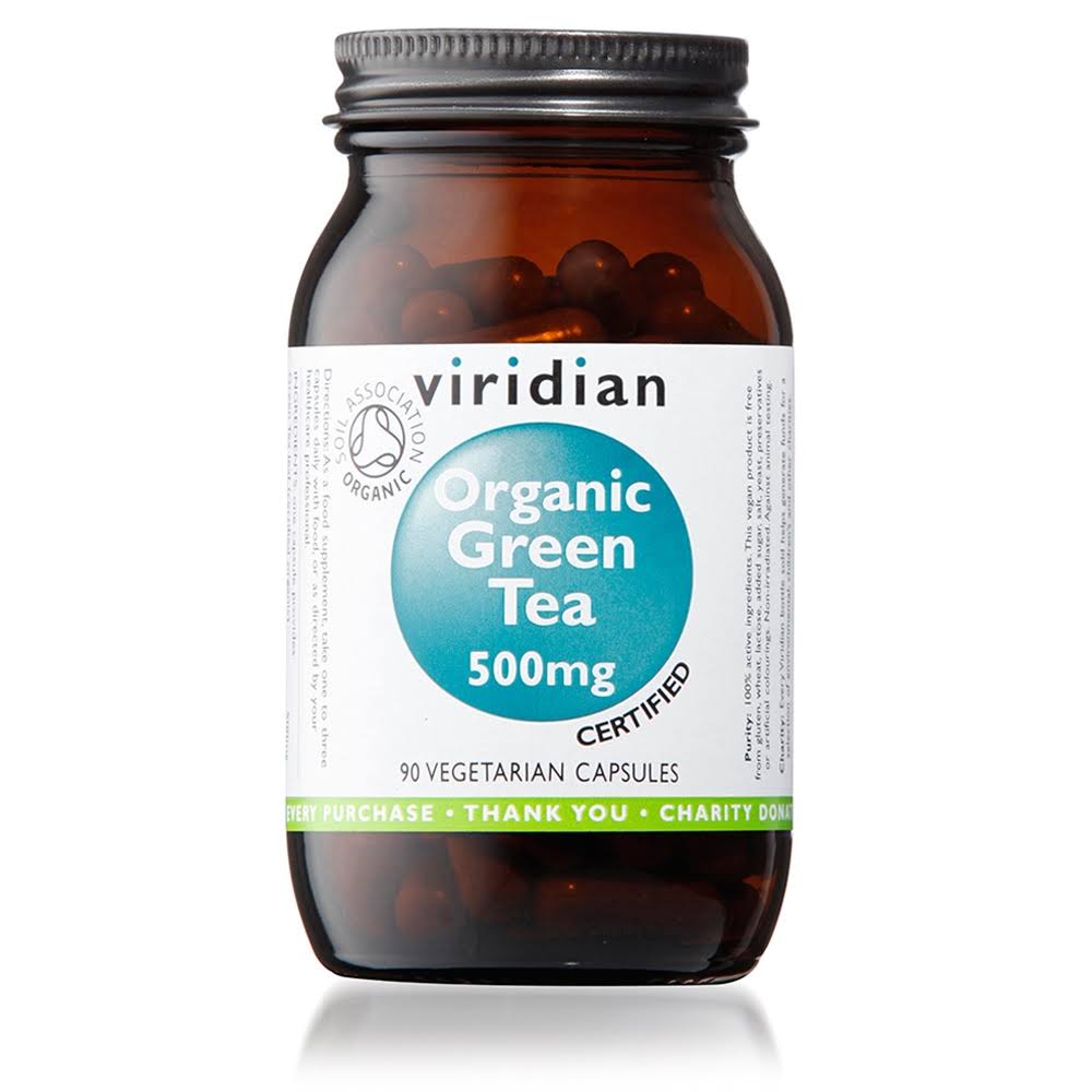 Viridian Organic Green Tea Capsules - 90 Capsules