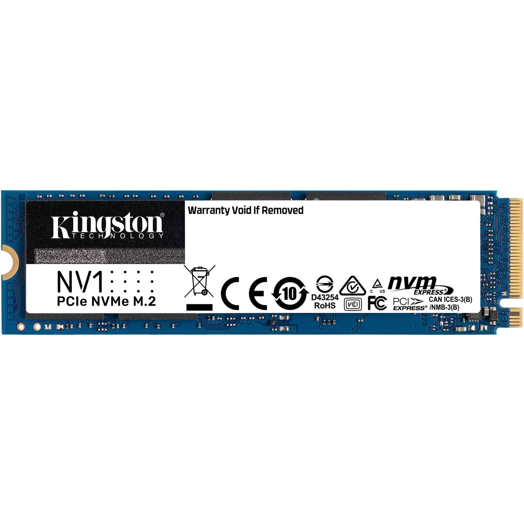 Kingston NV1 NVMe SSD, 500 GB, M.2 PCIe - SNVS/500G