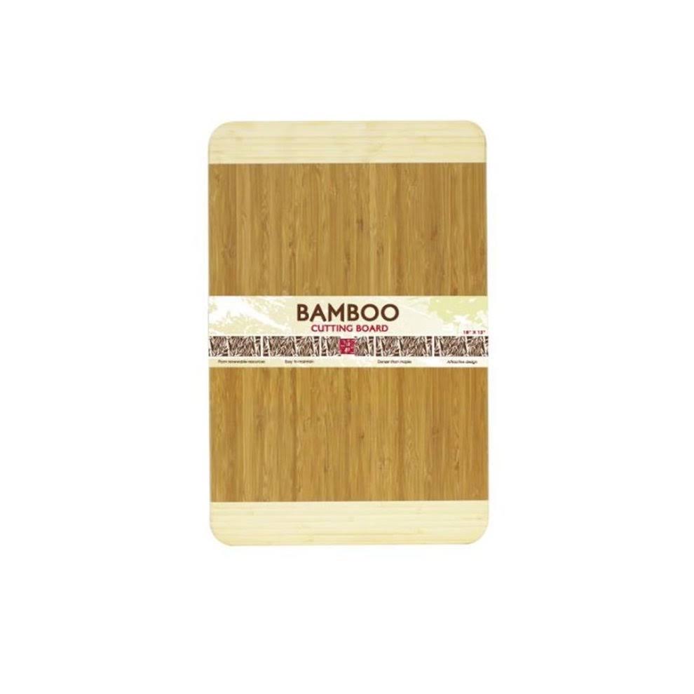 Home Basics Bamboo Cutting Board - 18" x 12"