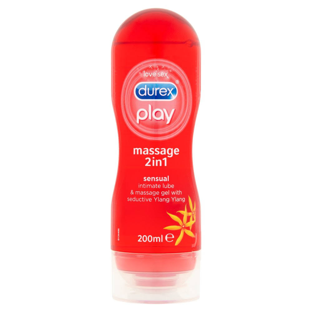 Durex Play Massage 2 In 1 Sensual Lube with Ylang Ylang Massage Gel - 200ml