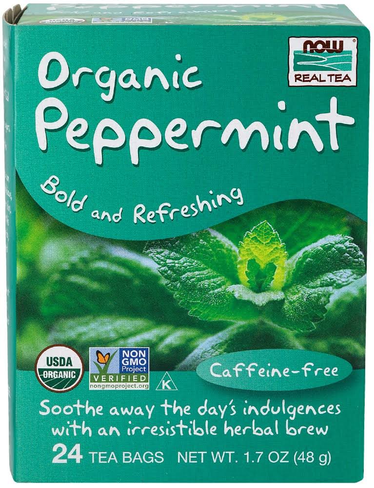 Organic Peppermint Tea - 1.7oz x 24