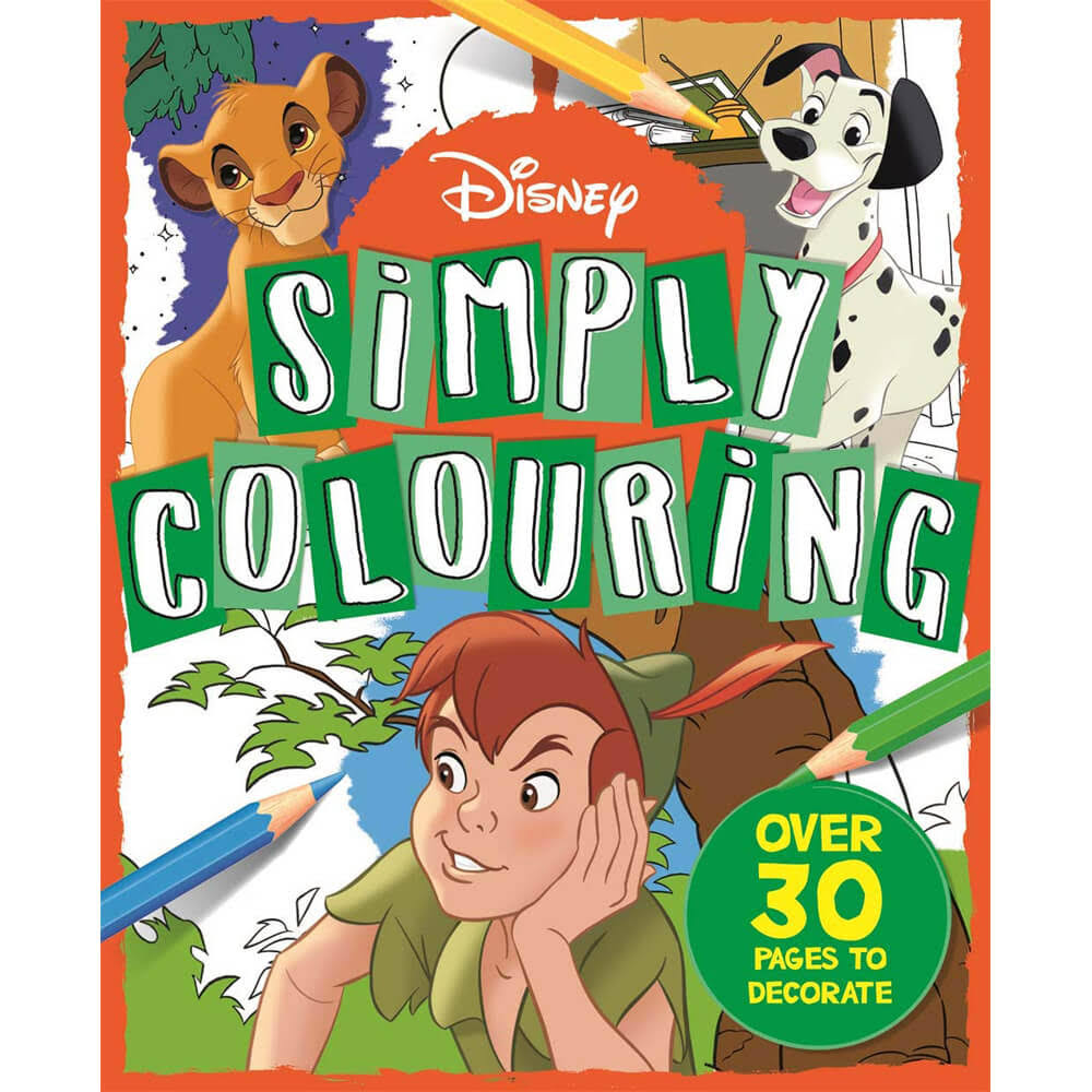 Disney: Simply Colouring by Igloo Books