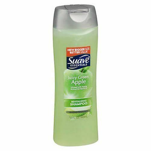 Suave Essentials Juicy Green Apple Shampoo - 355ml
