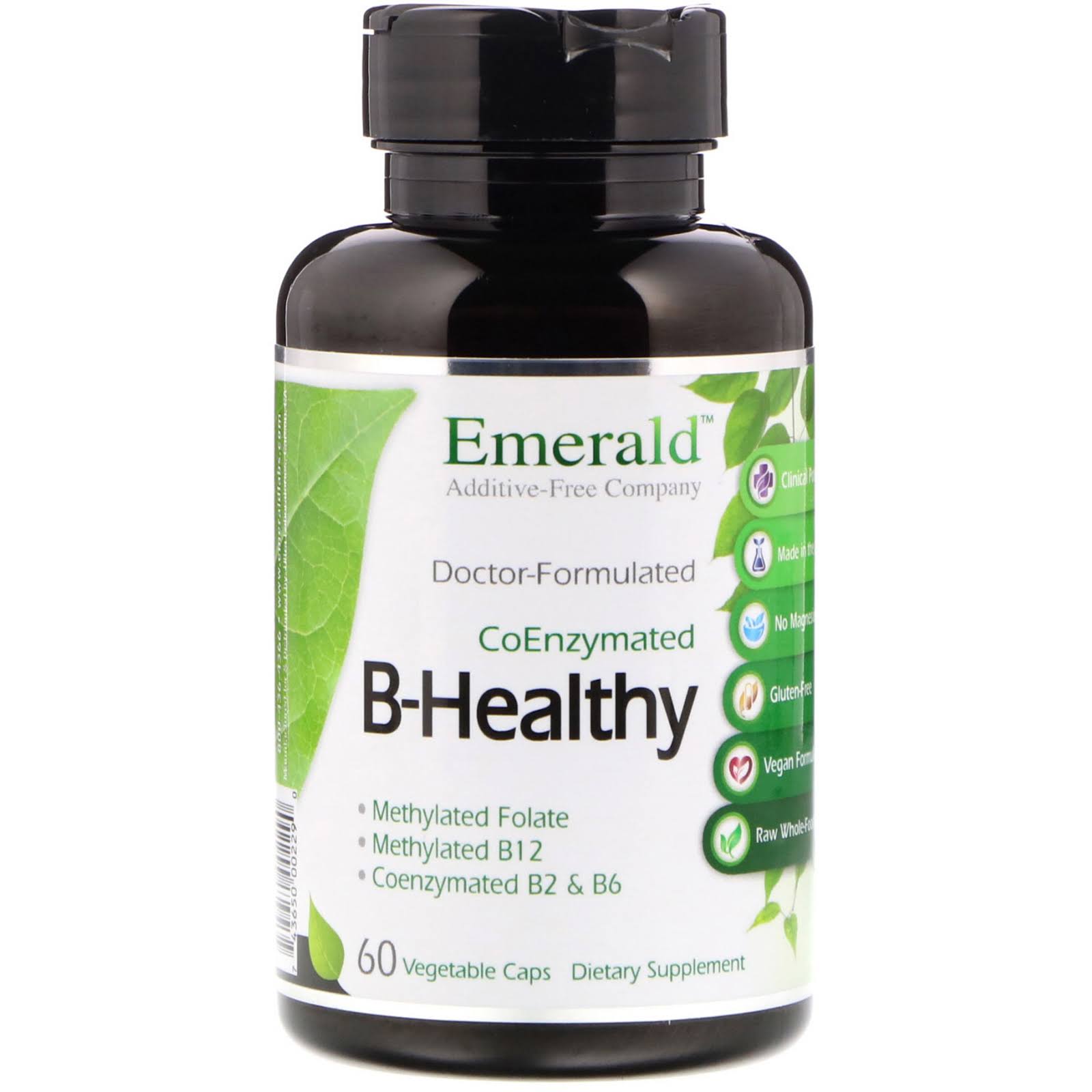 Emerald Laboratories CoEnzymated B Healthy - 60 Vegetable Capsules