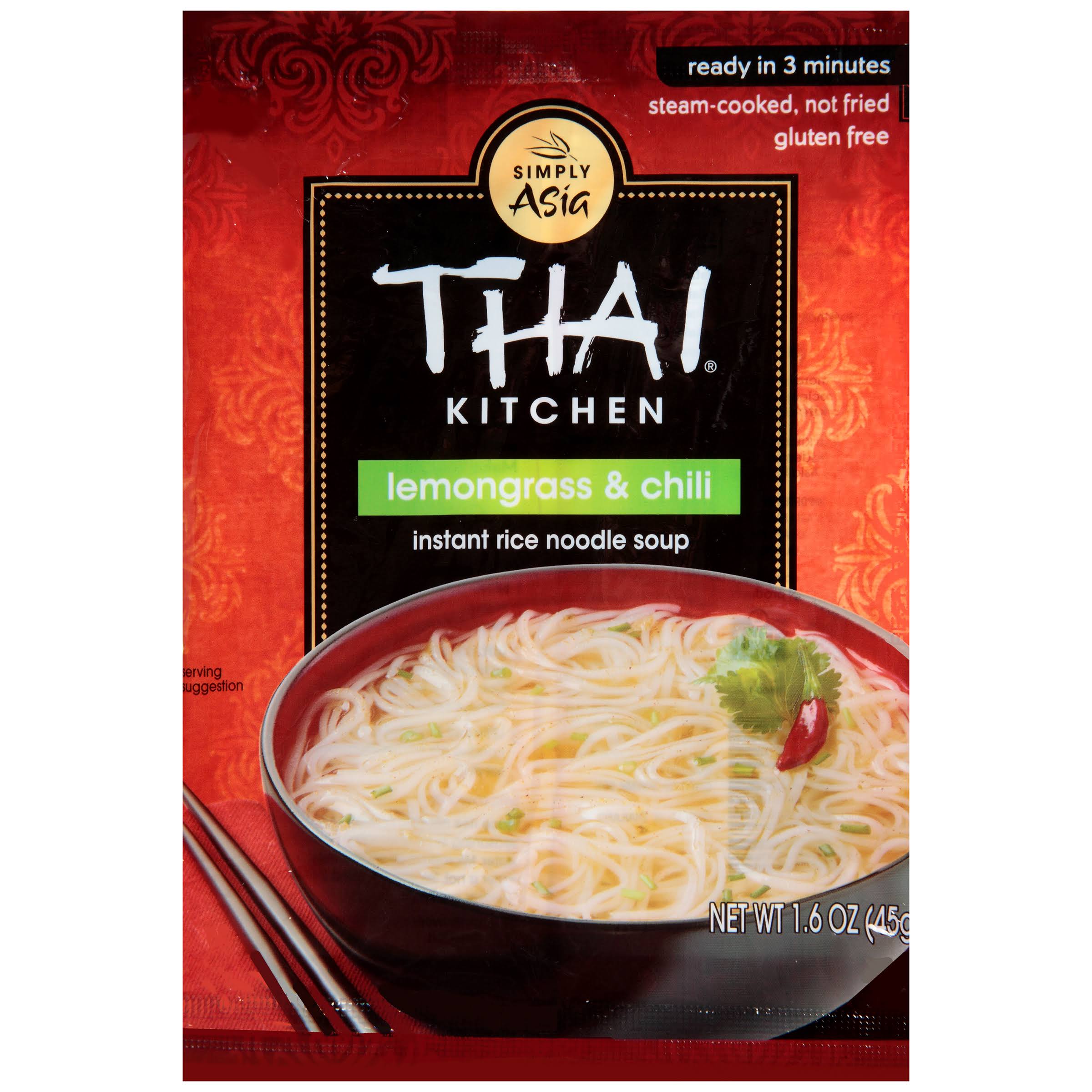 Thai Kitchen Instant Rice Noodle Soup - Lemongrass & Chili