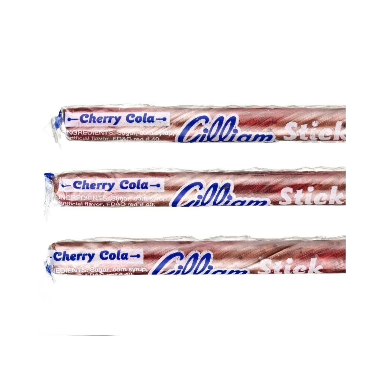 Gilliam Old Fashioned Cherry Cola Stick Candy