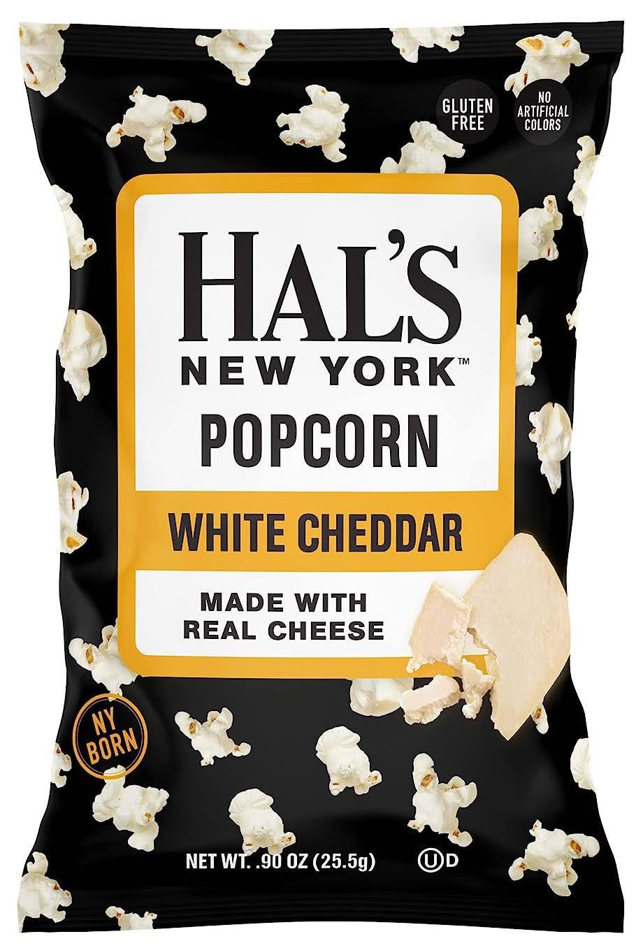 Hal's New York Kettle Cooked Potato Chips, Gluten Free (White Cheddar