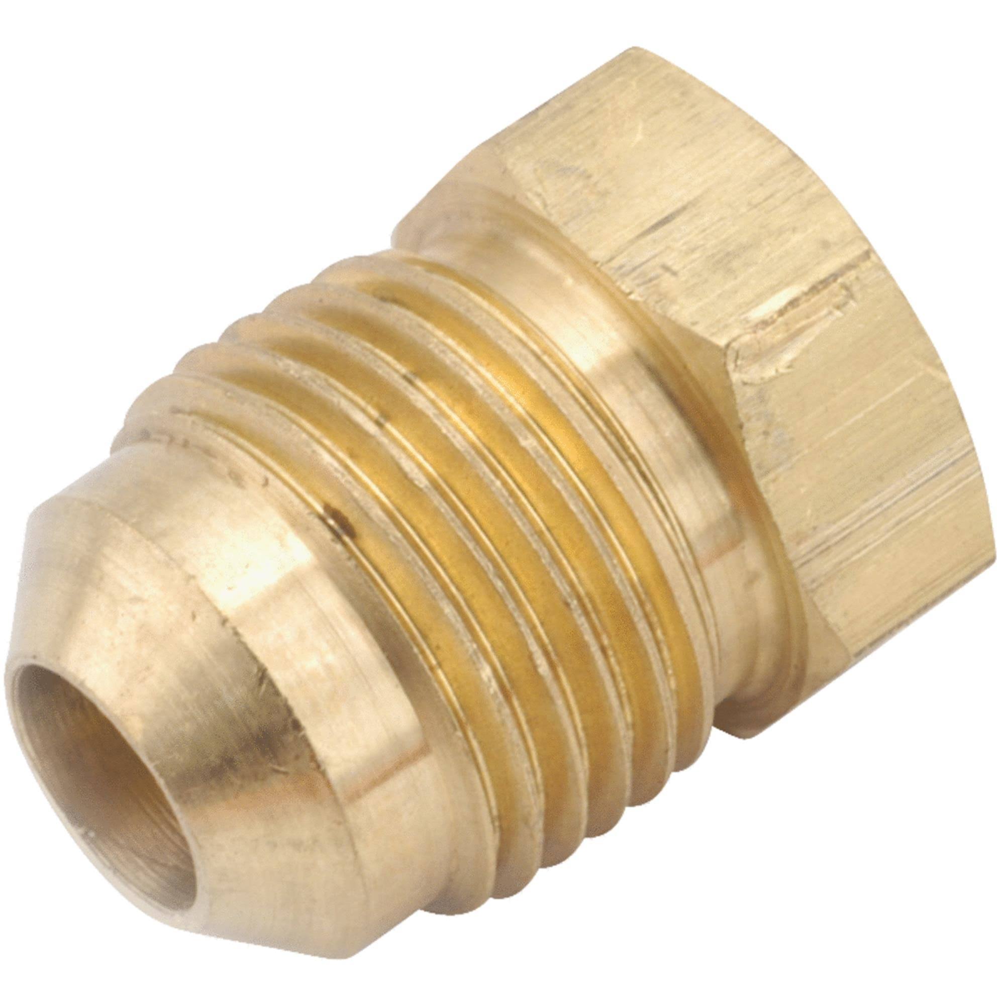 Anderson 754039-06 Plug Flare Brass - Metal, 3/8"