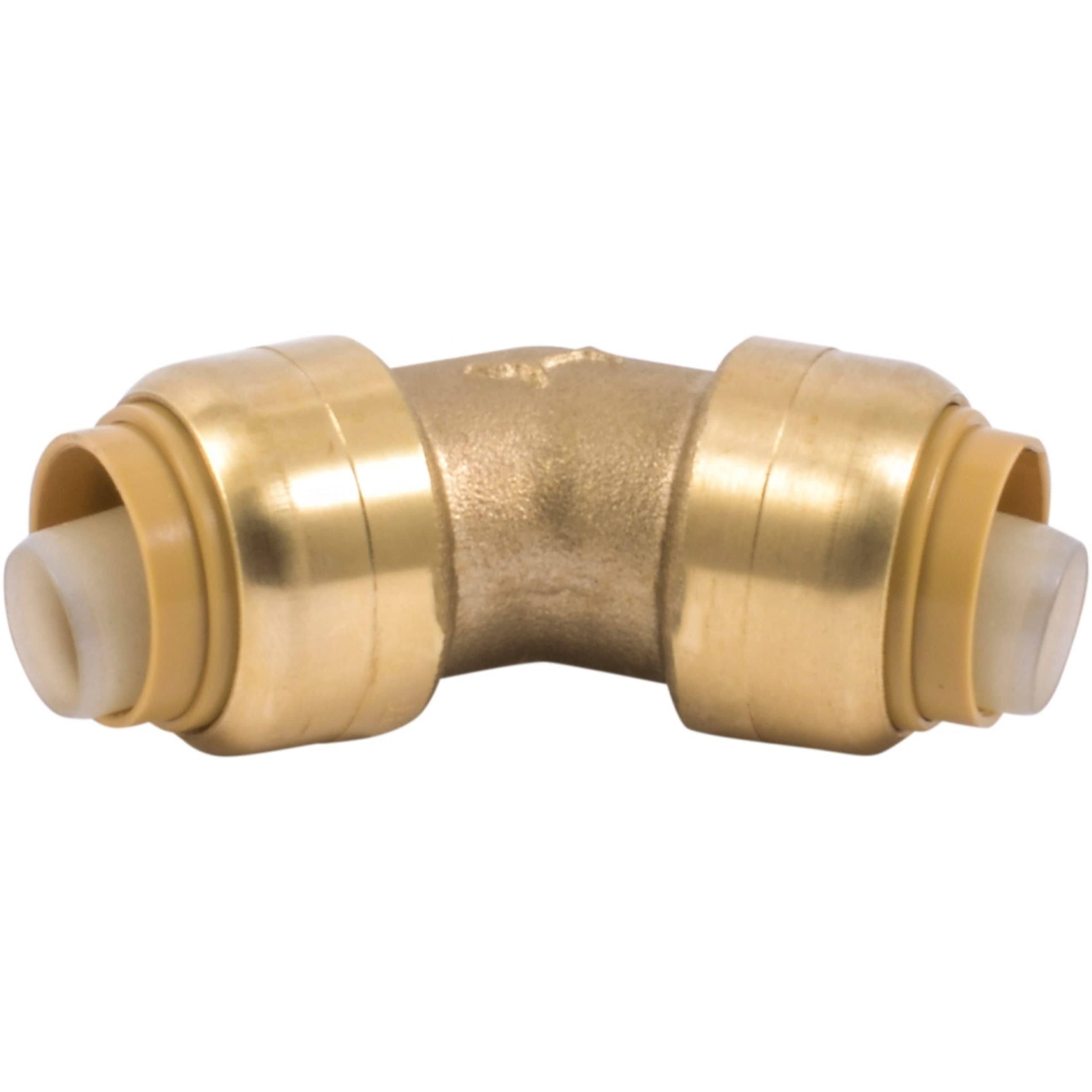 SharkBite Brass Push to Connect 45 Degree Elbow - 1/2"