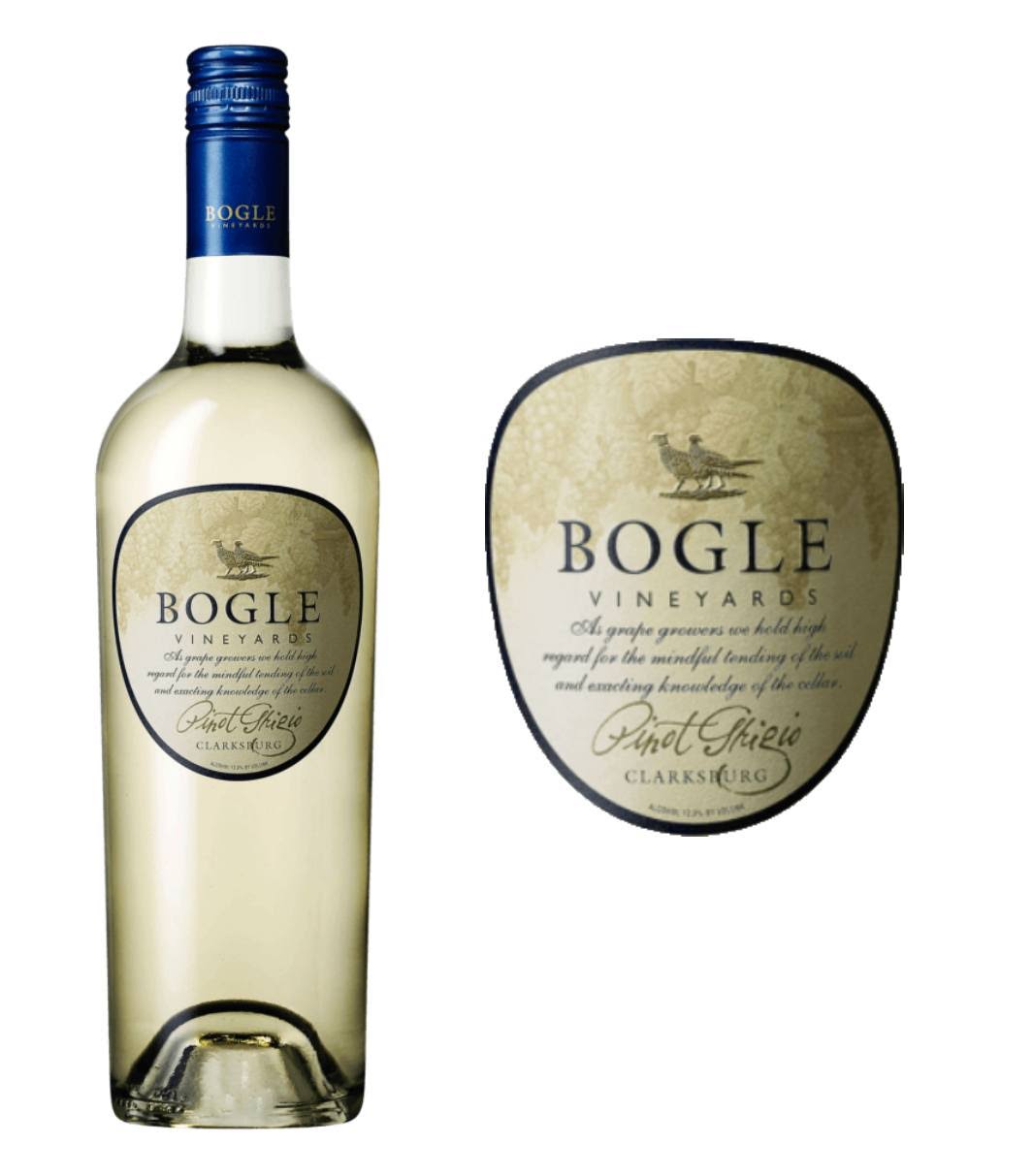 Bogle Vineyards Pinot Grigio 2021 (750 ml)