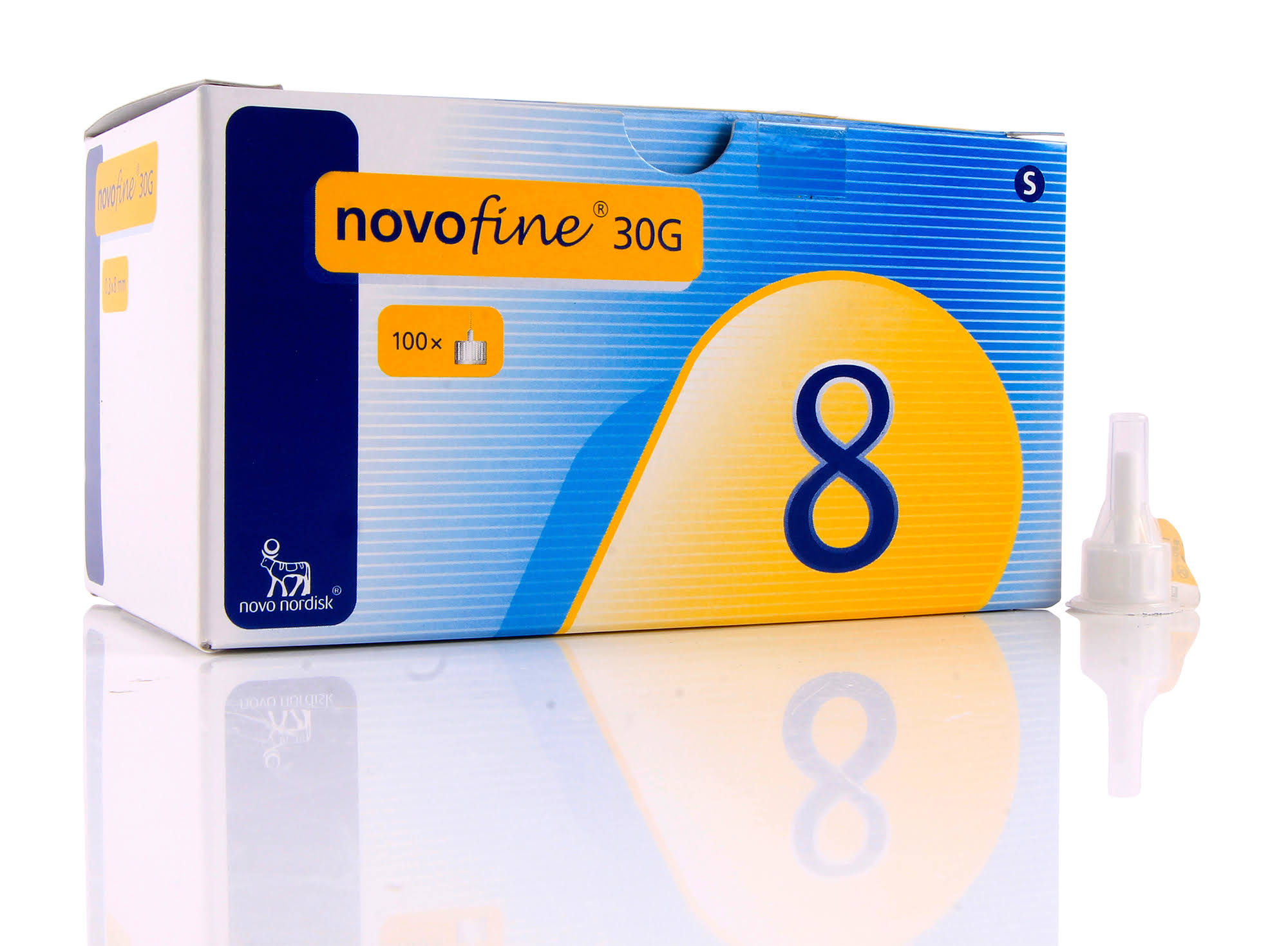 Novofine Pen Needles 30g x 8mm - Box of 100 Novo 30g