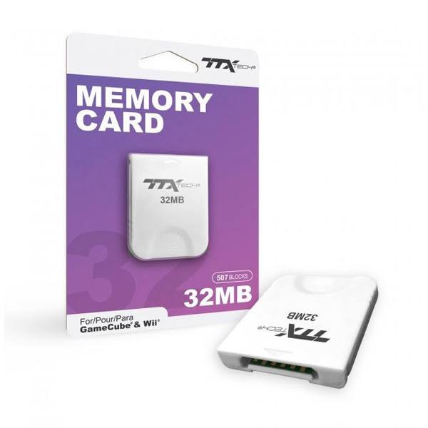 Wii/GameCube 32MB 507 Block Memory Card [TTX Tech]