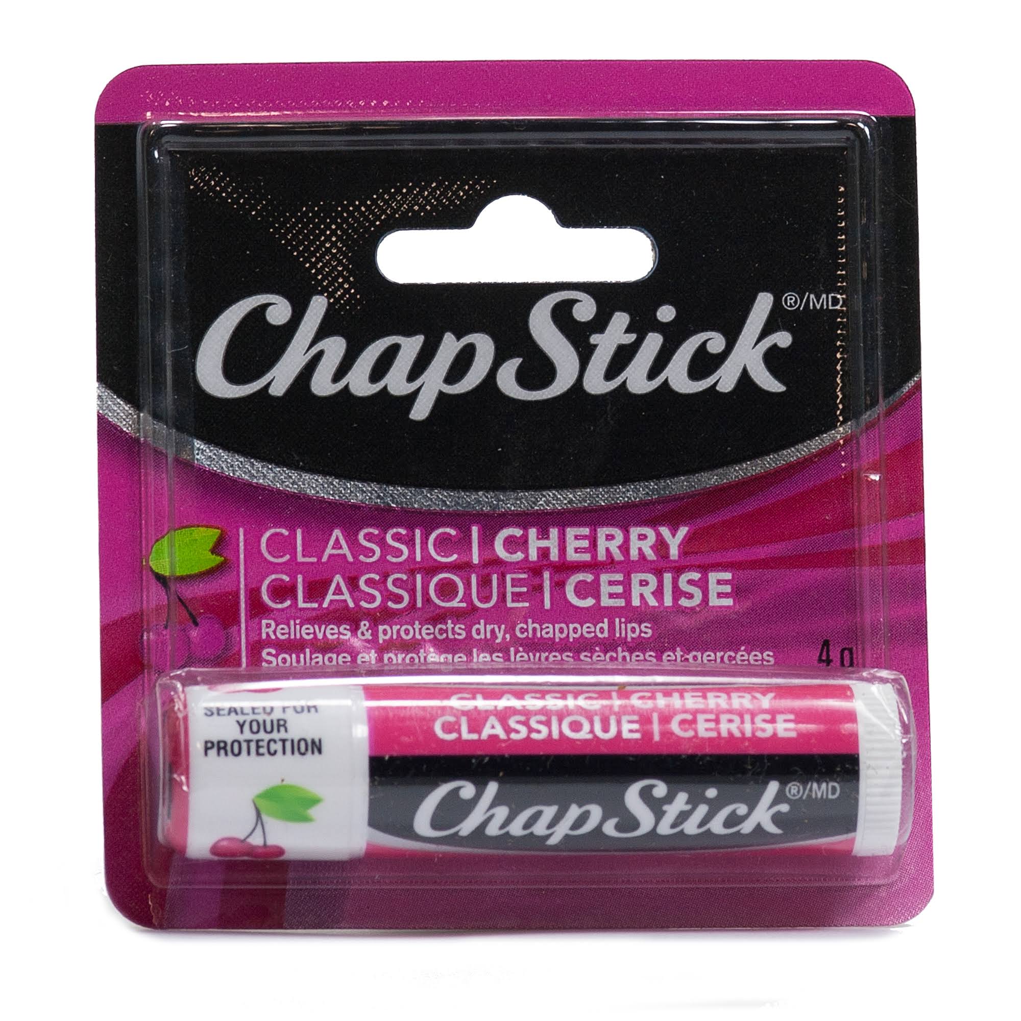 Chap Stick Lip Balm - Classic Cherry, 4g