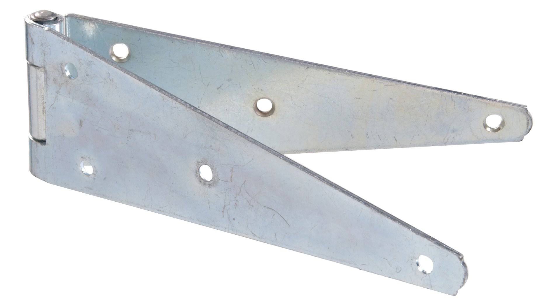 Hillman 5 in. Zinc Plated Flagged Heavy Strap Hinge