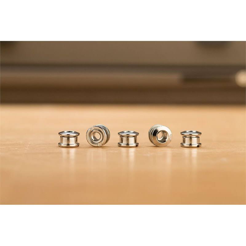 Problem Solvers Double Chainring Bolts - Silver