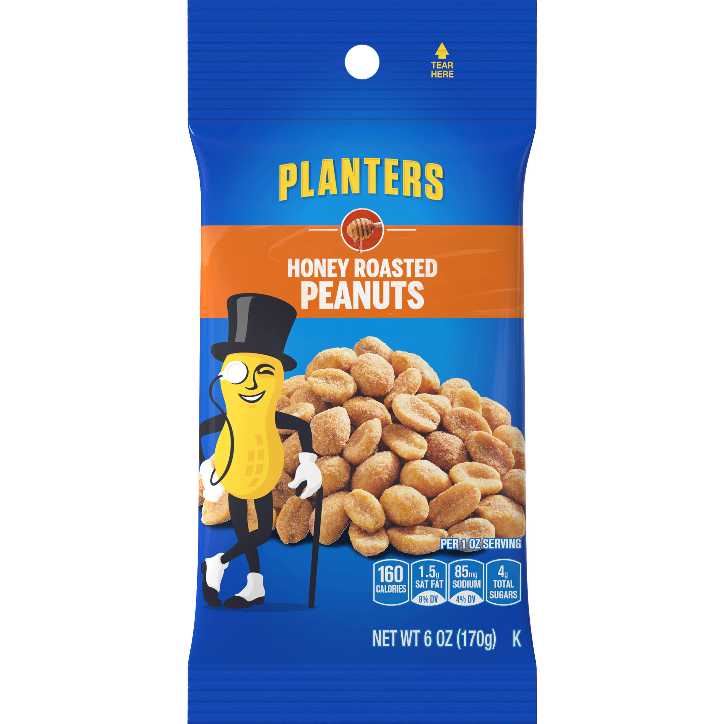 Planters Honey Roasted Peanuts - 6oz