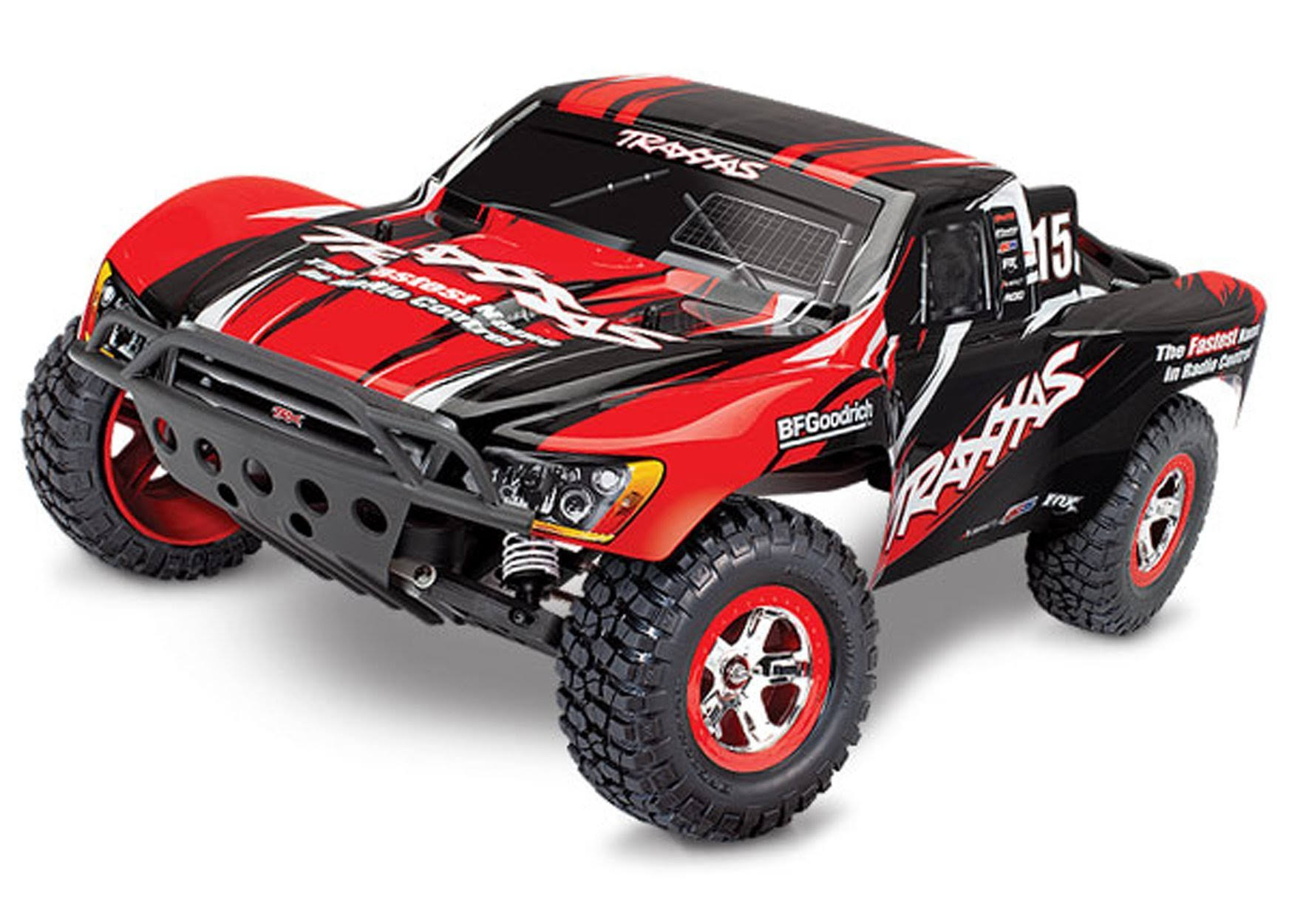 Traxxas Slash RTR 2WD Brushed with Battery & Charger - Red