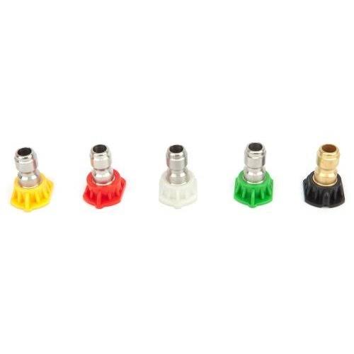 Forney Quick Connect Spray Nozzle Assortment - 4.5mm, 4000psi