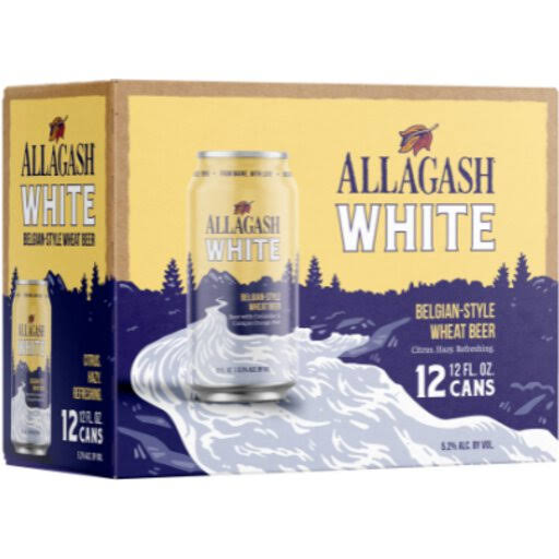 Allagash Beer, Belgian-Style Wheat, White - 12 fl oz