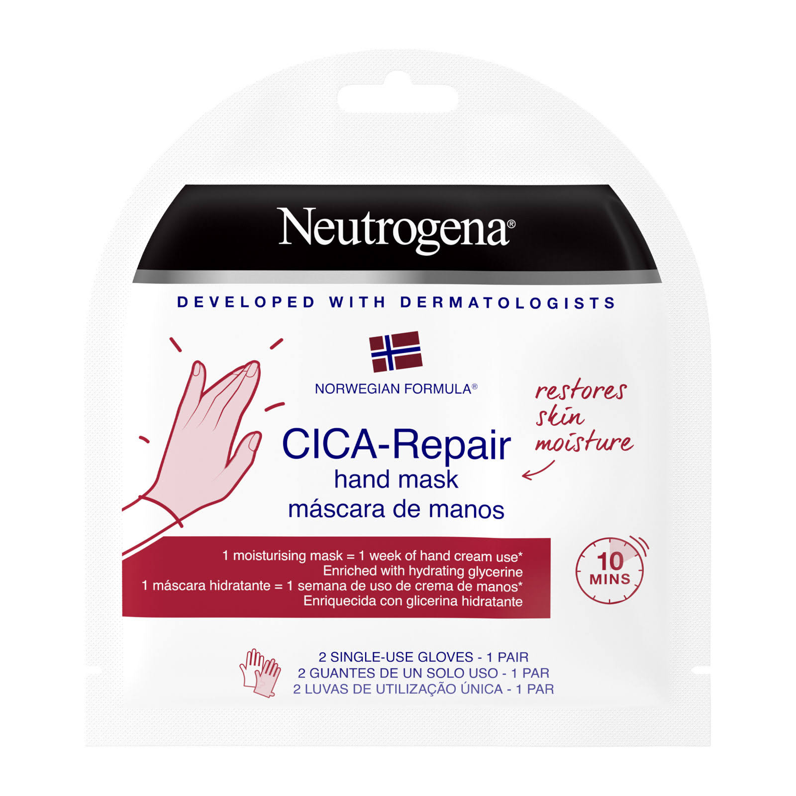 Neutrogena Cica Repair Hand Mask