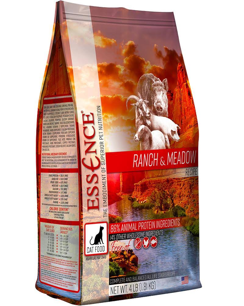 Essence Ranch & Meadow Dry Cat Food 4 lb