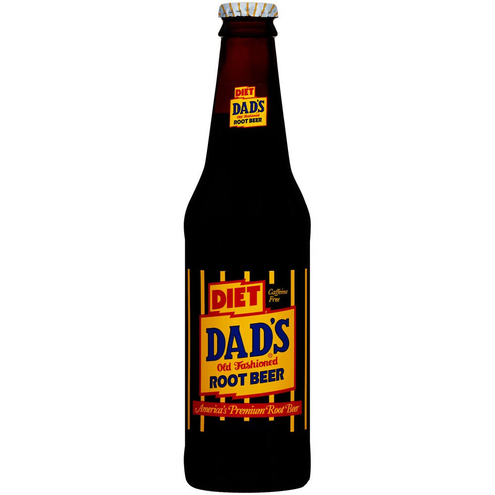 Dad's Diet Root Beer Soda - 12oz