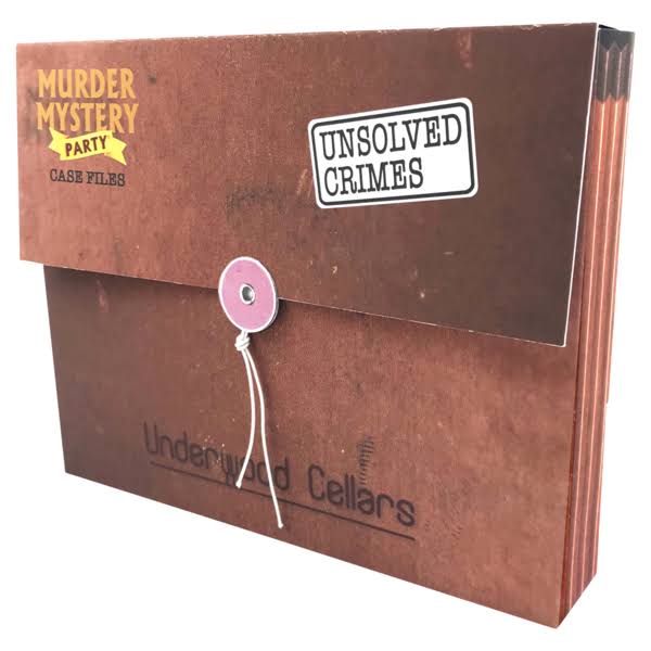 Murder Mystery Party Case Files Unsolved Crimes Strategy Games - Each