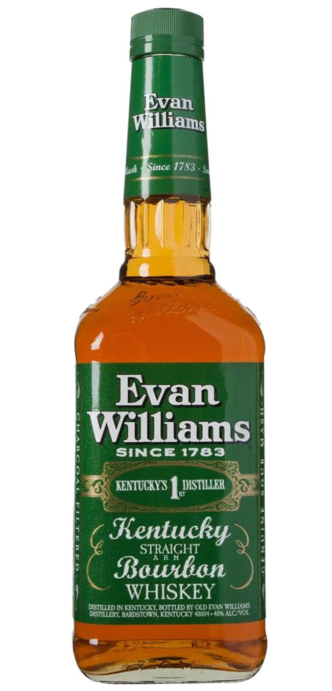 Evan Williams Kentucky Straight Bourbon Whiskey - 1.75 L bottle