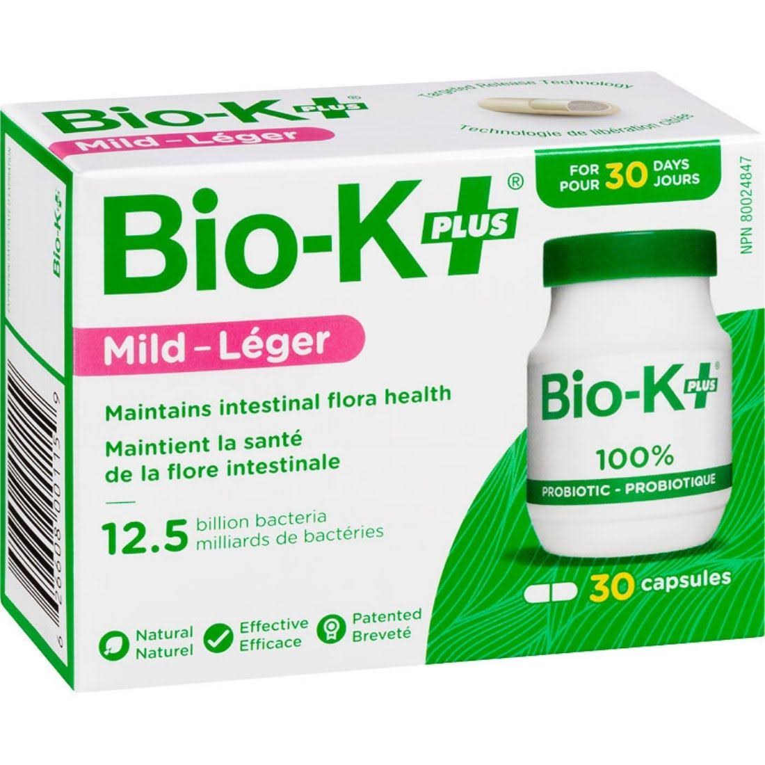 Bio-K+ Probiotic Capsules 12.5 Billion