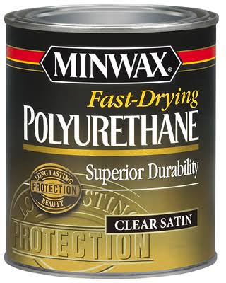 Minwax Fast-Drying Polyurethane Paint - Clear Satin