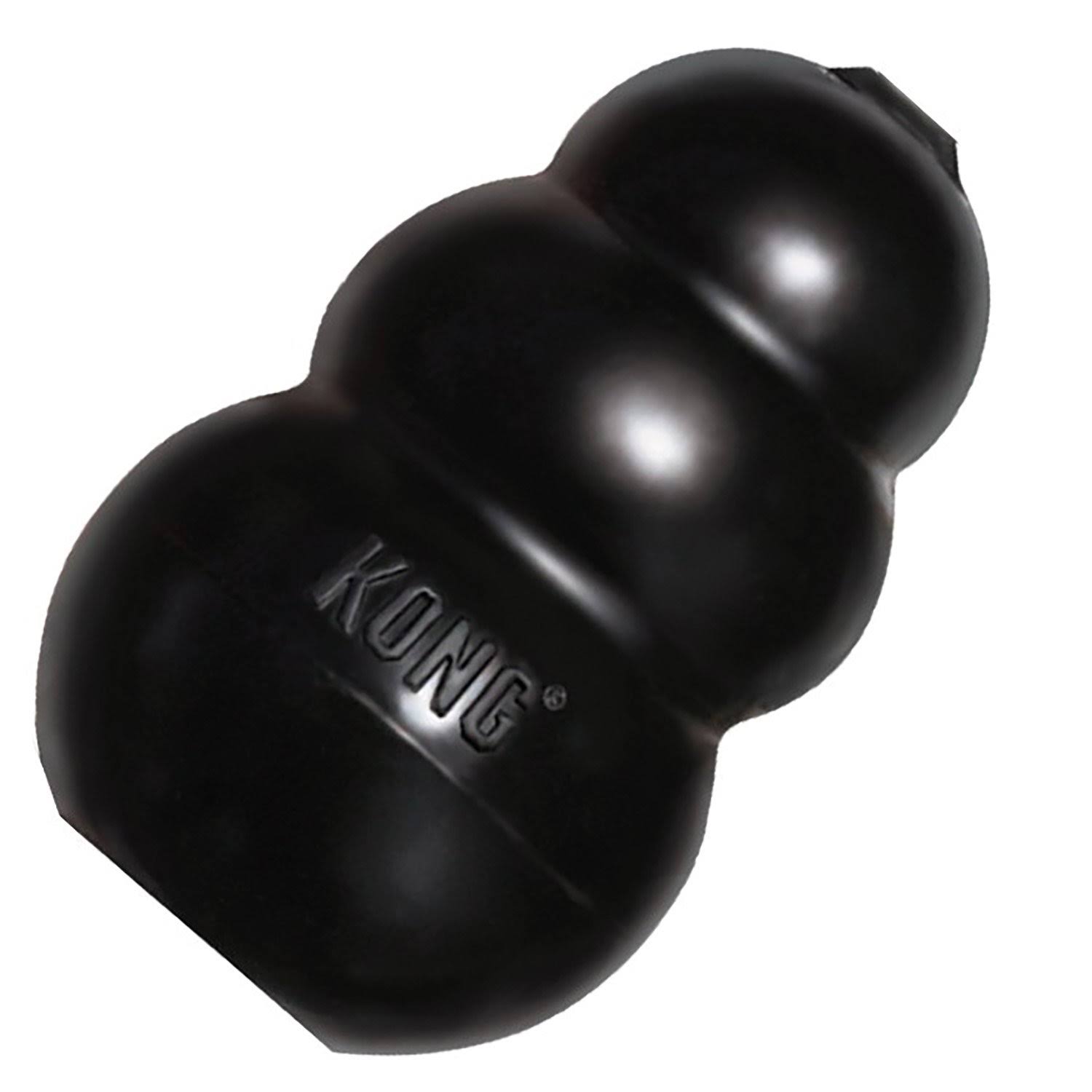 Kong Extreme Rubber Dog Toy - Black, Medium