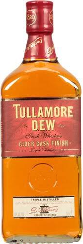 Tullamore Dew Irish Whiskey, Triple Distilled, Cider Cask Finish - 750 ml