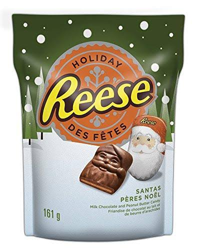 Reese Peanut Butter Candy Santas 161g Imported