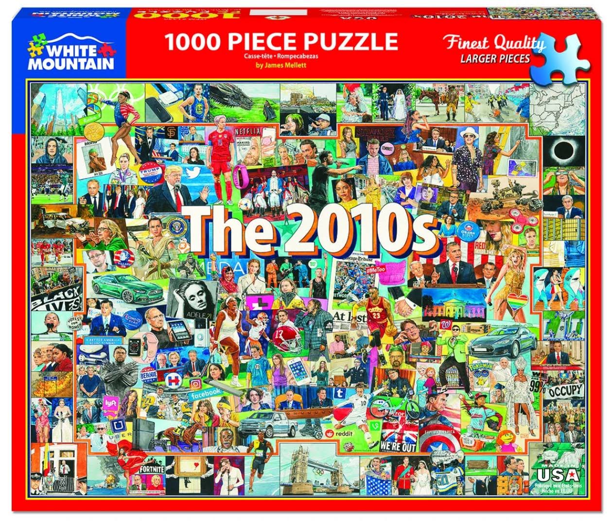 1000 Piece Jigsaw Puzzle - The 2010s