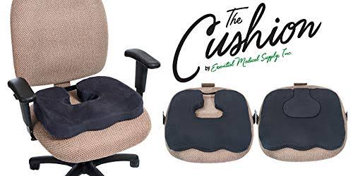 Essential Medical Supply the Cushion Molded Comfort Coccyx & Donut Cushion